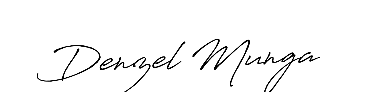 You should practise on your own different ways (Antro_Vectra_Bolder) to write your name (Denzel Munga) in signature. don't let someone else do it for you. Denzel Munga signature style 7 images and pictures png