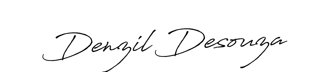 The best way (Antro_Vectra_Bolder) to make a short signature is to pick only two or three words in your name. The name Denzil Desouza include a total of six letters. For converting this name. Denzil Desouza signature style 7 images and pictures png