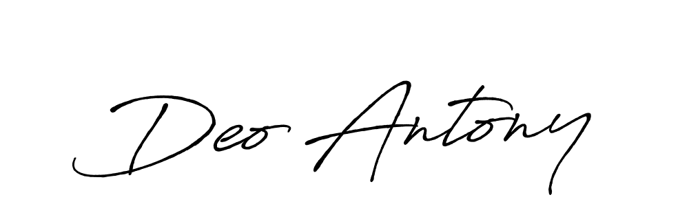 Antro_Vectra_Bolder is a professional signature style that is perfect for those who want to add a touch of class to their signature. It is also a great choice for those who want to make their signature more unique. Get Deo Antony name to fancy signature for free. Deo Antony signature style 7 images and pictures png