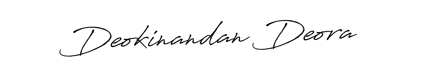 It looks lik you need a new signature style for name Deokinandan Deora. Design unique handwritten (Antro_Vectra_Bolder) signature with our free signature maker in just a few clicks. Deokinandan Deora signature style 7 images and pictures png