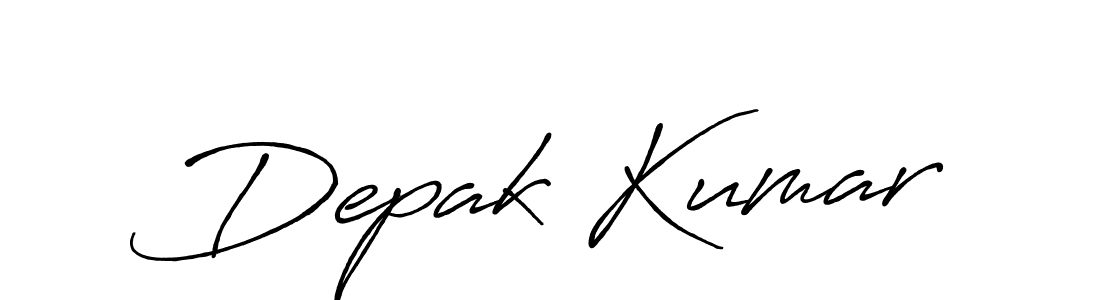Once you've used our free online signature maker to create your best signature Antro_Vectra_Bolder style, it's time to enjoy all of the benefits that Depak Kumar name signing documents. Depak Kumar signature style 7 images and pictures png