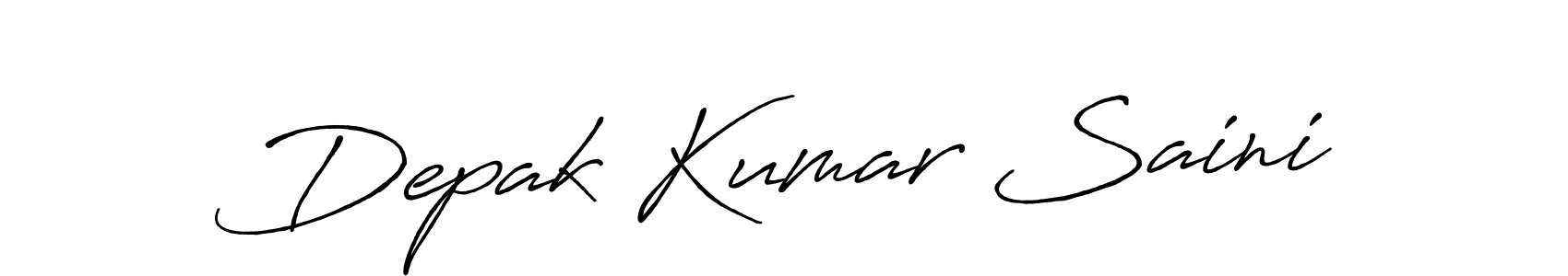 The best way (Antro_Vectra_Bolder) to make a short signature is to pick only two or three words in your name. The name Depak Kumar Saini include a total of six letters. For converting this name. Depak Kumar Saini signature style 7 images and pictures png