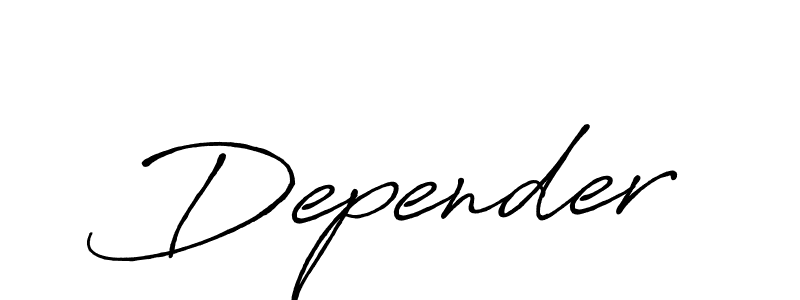 How to Draw Depender signature style? Antro_Vectra_Bolder is a latest design signature styles for name Depender. Depender signature style 7 images and pictures png