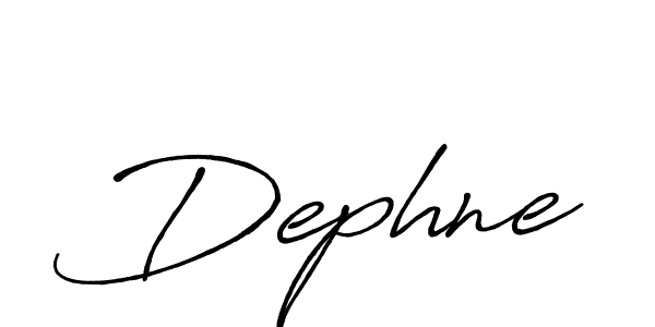 It looks lik you need a new signature style for name Dephne. Design unique handwritten (Antro_Vectra_Bolder) signature with our free signature maker in just a few clicks. Dephne signature style 7 images and pictures png