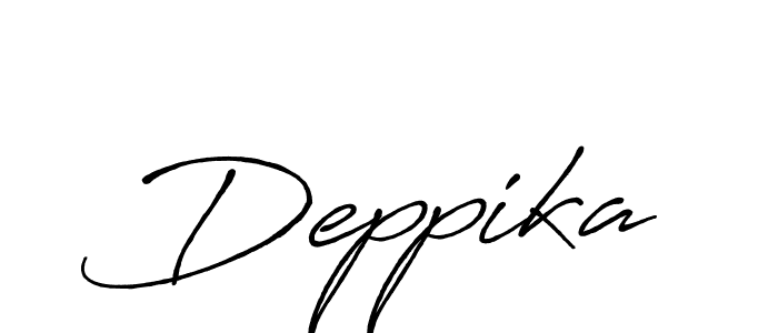 It looks lik you need a new signature style for name Deppika. Design unique handwritten (Antro_Vectra_Bolder) signature with our free signature maker in just a few clicks. Deppika signature style 7 images and pictures png