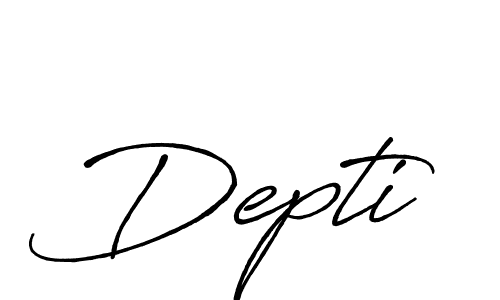 Also You can easily find your signature by using the search form. We will create Depti name handwritten signature images for you free of cost using Antro_Vectra_Bolder sign style. Depti signature style 7 images and pictures png