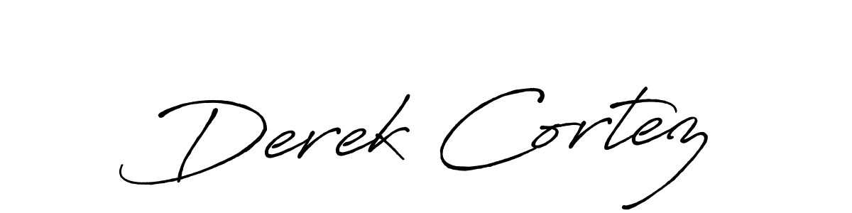 Similarly Antro_Vectra_Bolder is the best handwritten signature design. Signature creator online .You can use it as an online autograph creator for name Derek Cortez. Derek Cortez signature style 7 images and pictures png