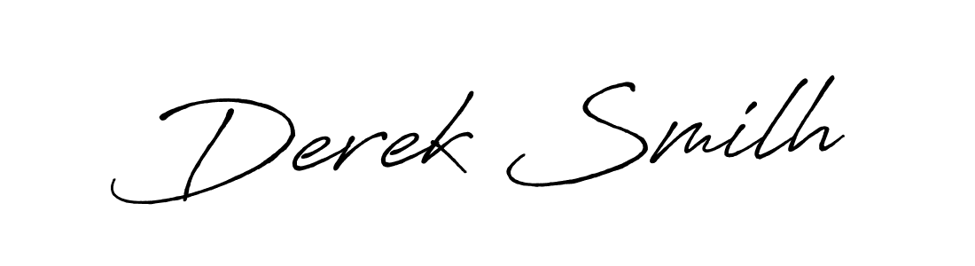 It looks lik you need a new signature style for name Derek Smilh. Design unique handwritten (Antro_Vectra_Bolder) signature with our free signature maker in just a few clicks. Derek Smilh signature style 7 images and pictures png