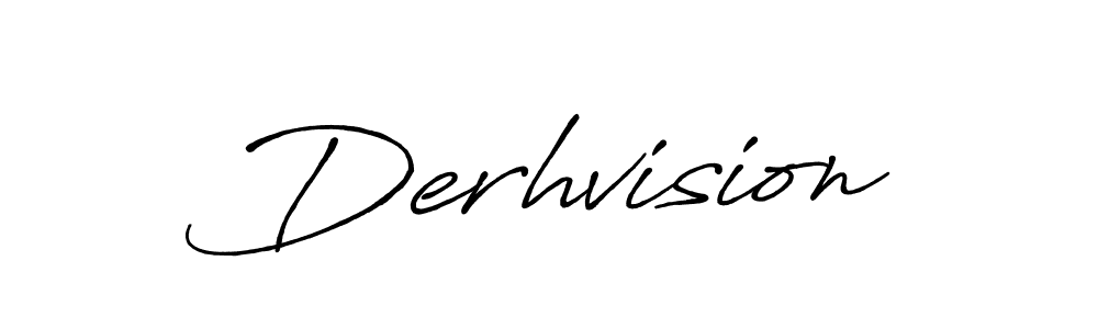 if you are searching for the best signature style for your name Derhvision. so please give up your signature search. here we have designed multiple signature styles  using Antro_Vectra_Bolder. Derhvision signature style 7 images and pictures png
