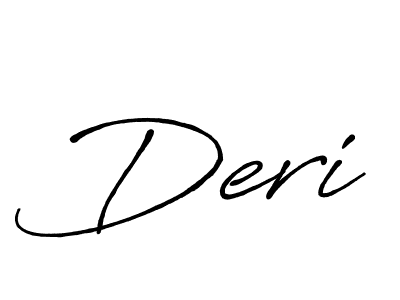 if you are searching for the best signature style for your name Deri. so please give up your signature search. here we have designed multiple signature styles  using Antro_Vectra_Bolder. Deri signature style 7 images and pictures png