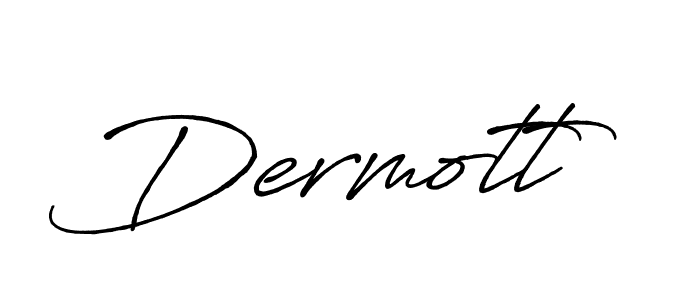 Create a beautiful signature design for name Dermott. With this signature (Antro_Vectra_Bolder) fonts, you can make a handwritten signature for free. Dermott signature style 7 images and pictures png