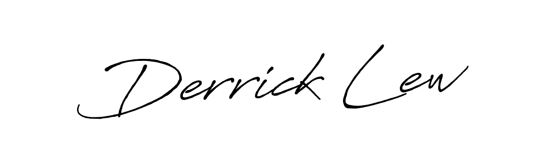 Use a signature maker to create a handwritten signature online. With this signature software, you can design (Antro_Vectra_Bolder) your own signature for name Derrick Lew. Derrick Lew signature style 7 images and pictures png