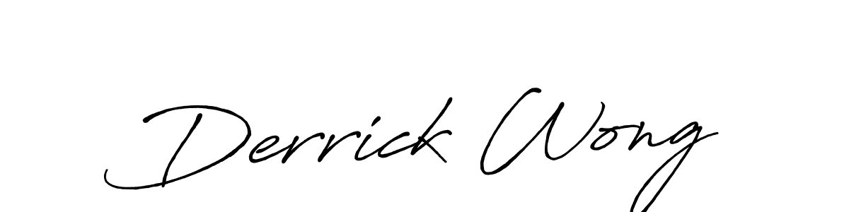 How to Draw Derrick Wong signature style? Antro_Vectra_Bolder is a latest design signature styles for name Derrick Wong. Derrick Wong signature style 7 images and pictures png