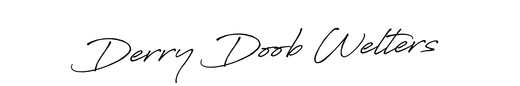 Derry Doob Welters stylish signature style. Best Handwritten Sign (Antro_Vectra_Bolder) for my name. Handwritten Signature Collection Ideas for my name Derry Doob Welters. Derry Doob Welters signature style 7 images and pictures png