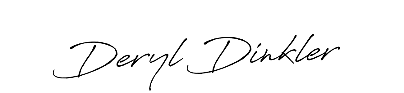 The best way (Antro_Vectra_Bolder) to make a short signature is to pick only two or three words in your name. The name Deryl Dinkler include a total of six letters. For converting this name. Deryl Dinkler signature style 7 images and pictures png