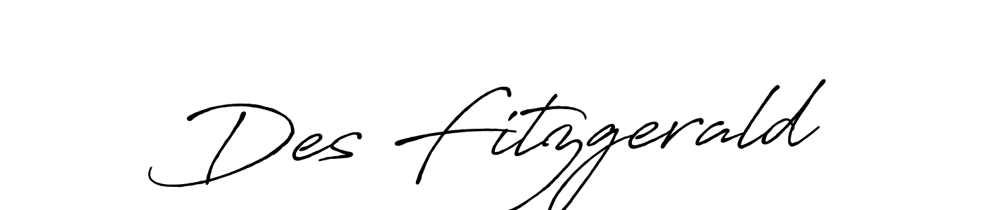 You can use this online signature creator to create a handwritten signature for the name Des Fitzgerald. This is the best online autograph maker. Des Fitzgerald signature style 7 images and pictures png