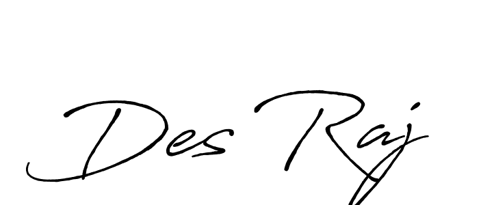 if you are searching for the best signature style for your name Des Raj. so please give up your signature search. here we have designed multiple signature styles  using Antro_Vectra_Bolder. Des Raj signature style 7 images and pictures png