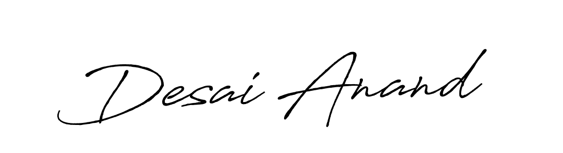 You can use this online signature creator to create a handwritten signature for the name Desai Anand. This is the best online autograph maker. Desai Anand signature style 7 images and pictures png