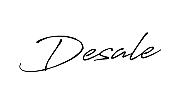 How to Draw Desale signature style? Antro_Vectra_Bolder is a latest design signature styles for name Desale. Desale signature style 7 images and pictures png