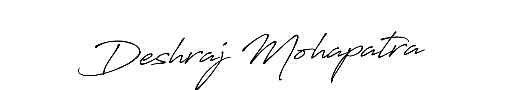 The best way (Antro_Vectra_Bolder) to make a short signature is to pick only two or three words in your name. The name Deshraj Mohapatra include a total of six letters. For converting this name. Deshraj Mohapatra signature style 7 images and pictures png