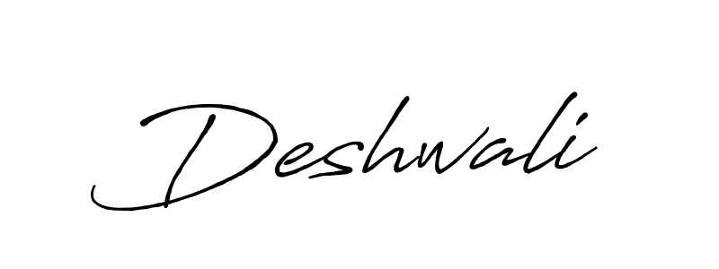 Deshwali stylish signature style. Best Handwritten Sign (Antro_Vectra_Bolder) for my name. Handwritten Signature Collection Ideas for my name Deshwali. Deshwali signature style 7 images and pictures png