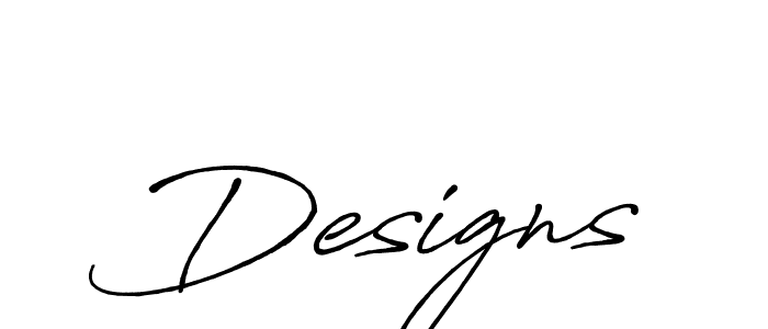 You should practise on your own different ways (Antro_Vectra_Bolder) to write your name (Designs) in signature. don't let someone else do it for you. Designs signature style 7 images and pictures png