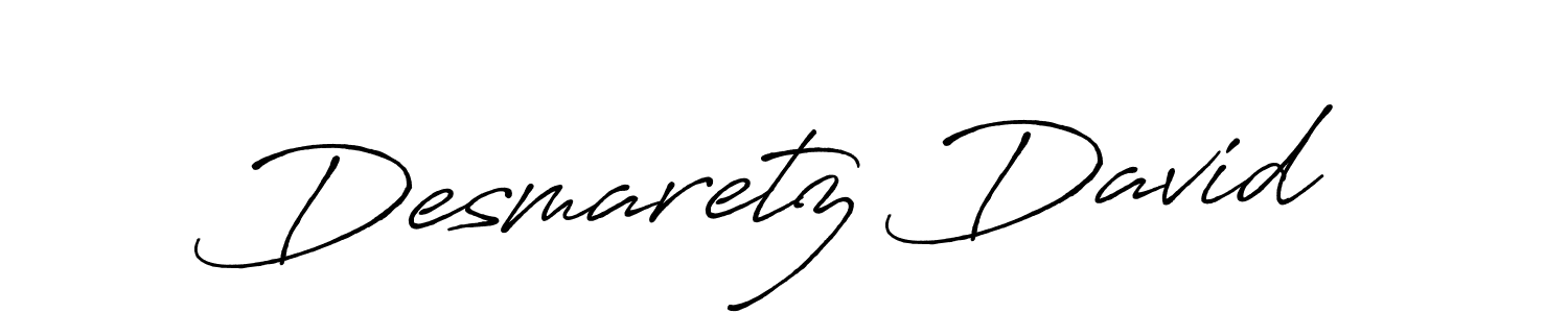 Create a beautiful signature design for name Desmaretz David. With this signature (Antro_Vectra_Bolder) fonts, you can make a handwritten signature for free. Desmaretz David signature style 7 images and pictures png