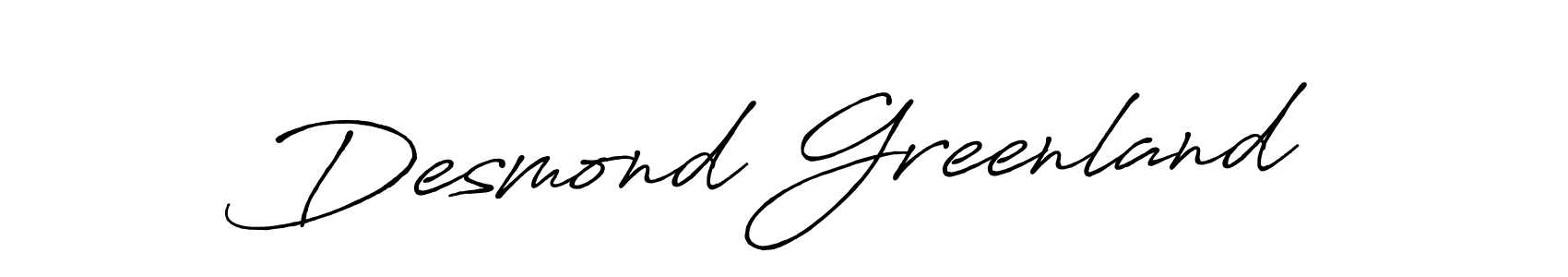 See photos of Desmond Greenland official signature by Spectra . Check more albums & portfolios. Read reviews & check more about Antro_Vectra_Bolder font. Desmond Greenland signature style 7 images and pictures png