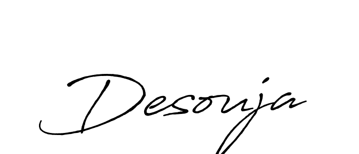 Antro_Vectra_Bolder is a professional signature style that is perfect for those who want to add a touch of class to their signature. It is also a great choice for those who want to make their signature more unique. Get Desouja name to fancy signature for free. Desouja signature style 7 images and pictures png