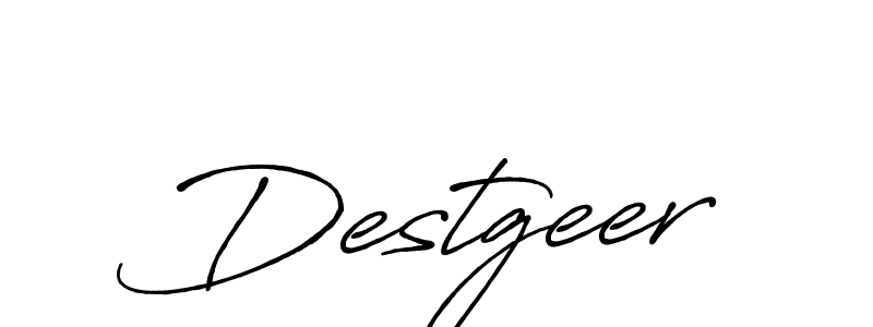 The best way (Antro_Vectra_Bolder) to make a short signature is to pick only two or three words in your name. The name Destgeer include a total of six letters. For converting this name. Destgeer signature style 7 images and pictures png