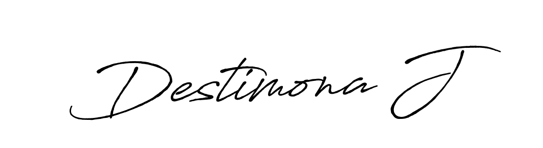 Here are the top 10 professional signature styles for the name Destimona J. These are the best autograph styles you can use for your name. Destimona J signature style 7 images and pictures png