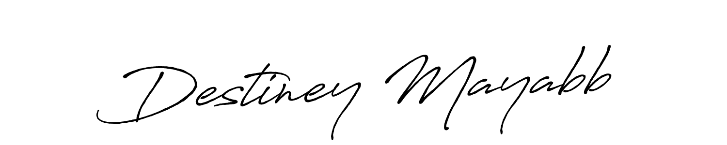 This is the best signature style for the Destiney Mayabb name. Also you like these signature font (Antro_Vectra_Bolder). Mix name signature. Destiney Mayabb signature style 7 images and pictures png