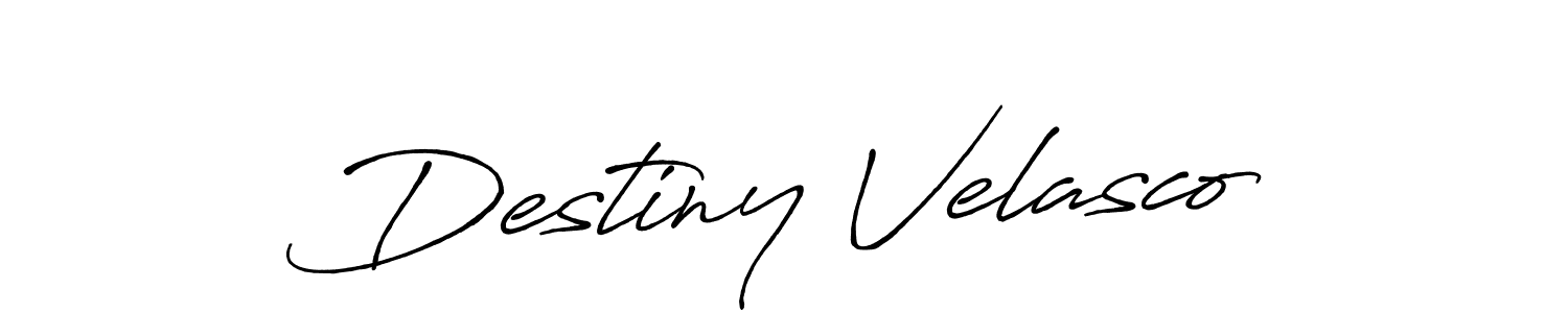 Also we have Destiny Velasco name is the best signature style. Create professional handwritten signature collection using Antro_Vectra_Bolder autograph style. Destiny Velasco signature style 7 images and pictures png