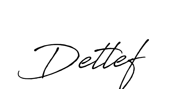 How to make Detlef name signature. Use Antro_Vectra_Bolder style for creating short signs online. This is the latest handwritten sign. Detlef signature style 7 images and pictures png