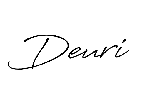 Also You can easily find your signature by using the search form. We will create Deuri name handwritten signature images for you free of cost using Antro_Vectra_Bolder sign style. Deuri signature style 7 images and pictures png