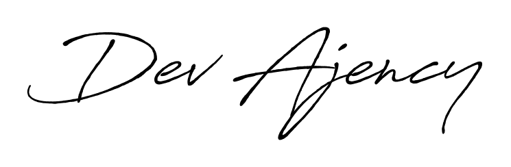 Looking for the ultimate eSignature for Dev Ajency? Explore Antro_Vectra_Bolder font collection and download transparent PNGs in seconds. Dev Ajency signature style 7 images and pictures png