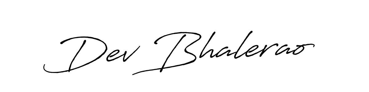 It looks lik you need a new signature style for name Dev Bhalerao. Design unique handwritten (Antro_Vectra_Bolder) signature with our free signature maker in just a few clicks. Dev Bhalerao signature style 7 images and pictures png