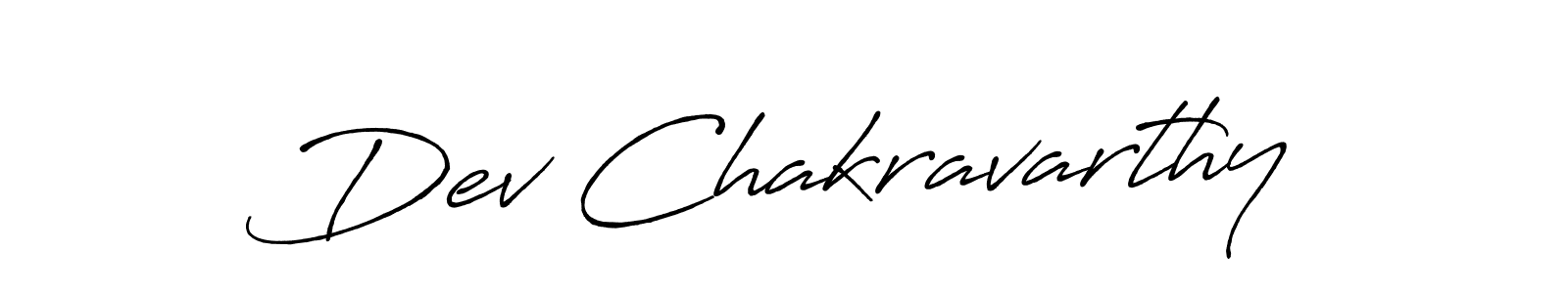 Once you've used our free online signature maker to create your best signature Antro_Vectra_Bolder style, it's time to enjoy all of the benefits that Dev Chakravarthy name signing documents. Dev Chakravarthy signature style 7 images and pictures png