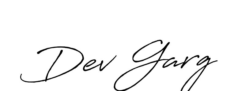 You should practise on your own different ways (Antro_Vectra_Bolder) to write your name (Dev Garg) in signature. don't let someone else do it for you. Dev Garg signature style 7 images and pictures png