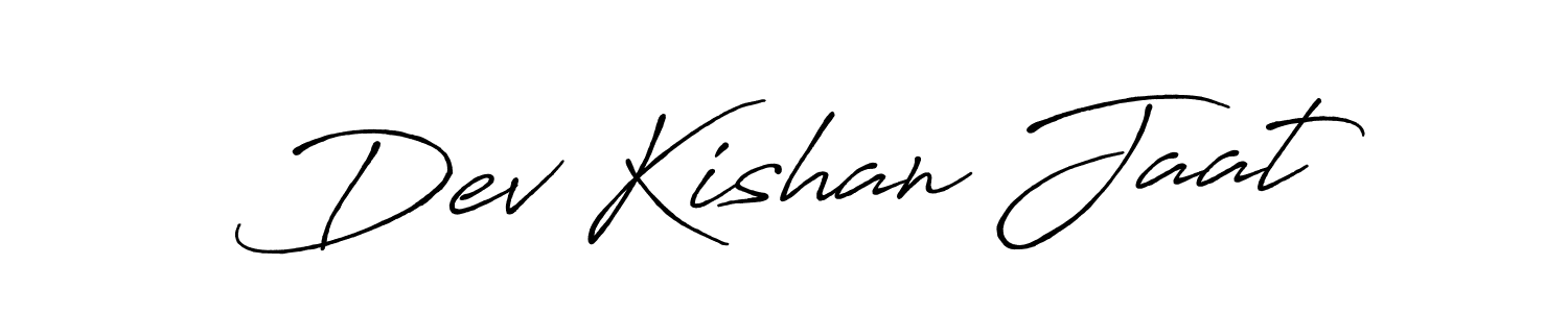You should practise on your own different ways (Antro_Vectra_Bolder) to write your name (Dev Kishan Jaat) in signature. don't let someone else do it for you. Dev Kishan Jaat signature style 7 images and pictures png