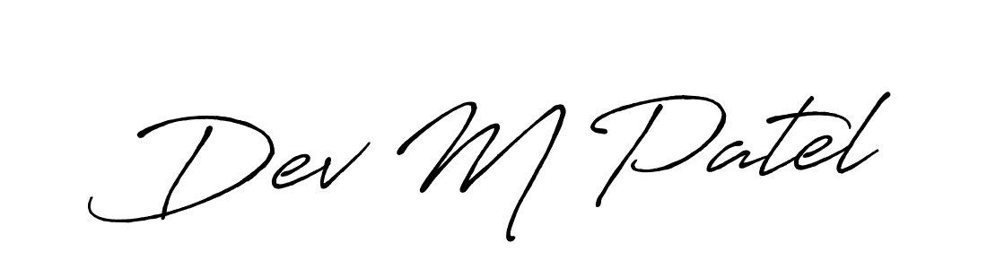 Best and Professional Signature Style for Dev M Patel. Antro_Vectra_Bolder Best Signature Style Collection. Dev M Patel signature style 7 images and pictures png
