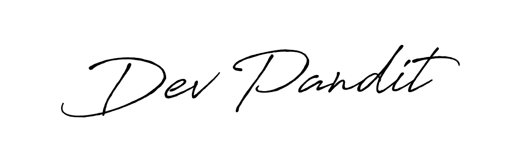You should practise on your own different ways (Antro_Vectra_Bolder) to write your name (Dev Pandit) in signature. don't let someone else do it for you. Dev Pandit signature style 7 images and pictures png
