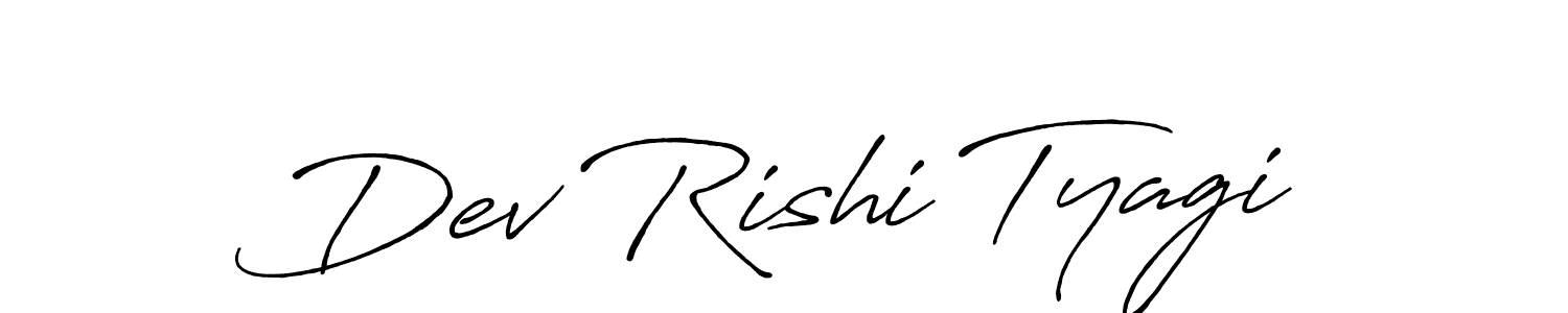 Make a beautiful signature design for name Dev Rishi Tyagi. Use this online signature maker to create a handwritten signature for free. Dev Rishi Tyagi signature style 7 images and pictures png