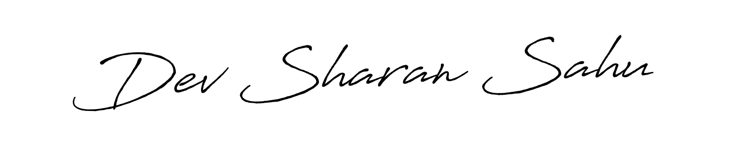 if you are searching for the best signature style for your name Dev Sharan Sahu. so please give up your signature search. here we have designed multiple signature styles  using Antro_Vectra_Bolder. Dev Sharan Sahu signature style 7 images and pictures png