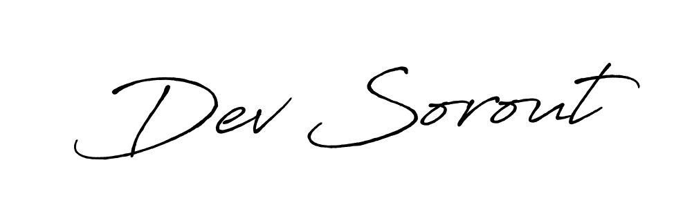 Here are the top 10 professional signature styles for the name Dev Sorout. These are the best autograph styles you can use for your name. Dev Sorout signature style 7 images and pictures png