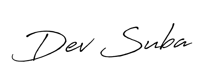 This is the best signature style for the Dev Suba name. Also you like these signature font (Antro_Vectra_Bolder). Mix name signature. Dev Suba signature style 7 images and pictures png