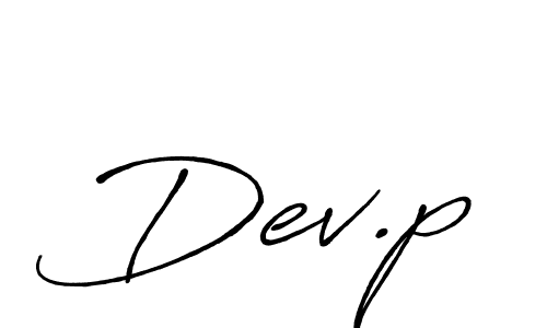 This is the best signature style for the Dev.p name. Also you like these signature font (Antro_Vectra_Bolder). Mix name signature. Dev.p signature style 7 images and pictures png