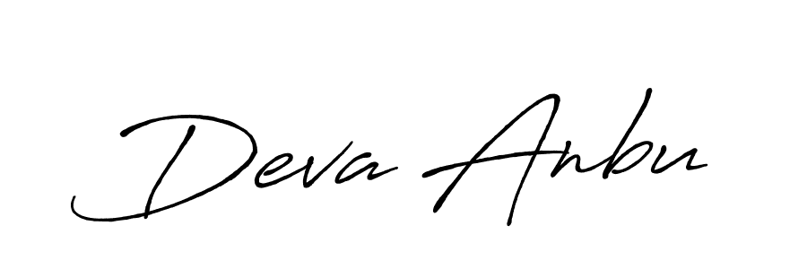 Also You can easily find your signature by using the search form. We will create Deva Anbu name handwritten signature images for you free of cost using Antro_Vectra_Bolder sign style. Deva Anbu signature style 7 images and pictures png