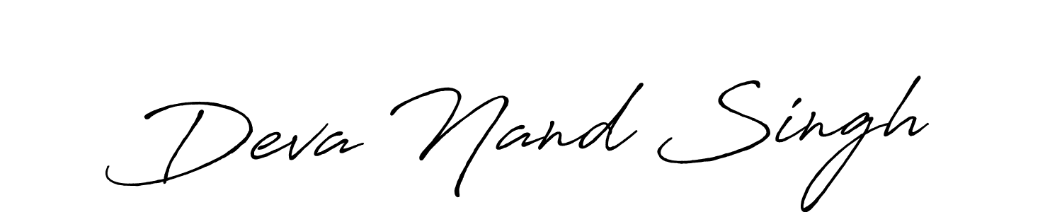 Also You can easily find your signature by using the search form. We will create Deva Nand Singh name handwritten signature images for you free of cost using Antro_Vectra_Bolder sign style. Deva Nand Singh signature style 7 images and pictures png