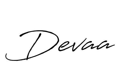 if you are searching for the best signature style for your name Devaa. so please give up your signature search. here we have designed multiple signature styles  using Antro_Vectra_Bolder. Devaa signature style 7 images and pictures png